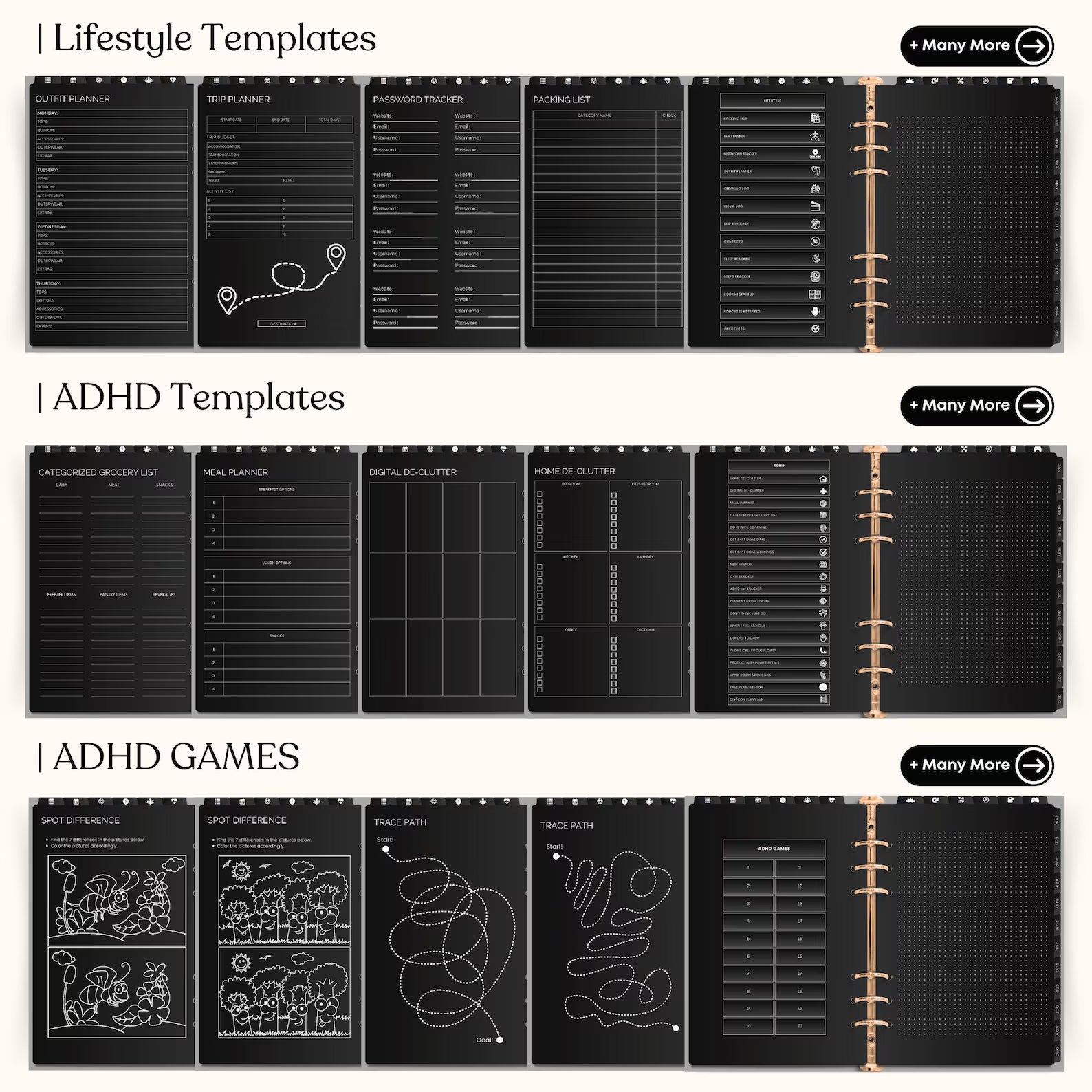 ARTYSIA - Life Planner Black edition